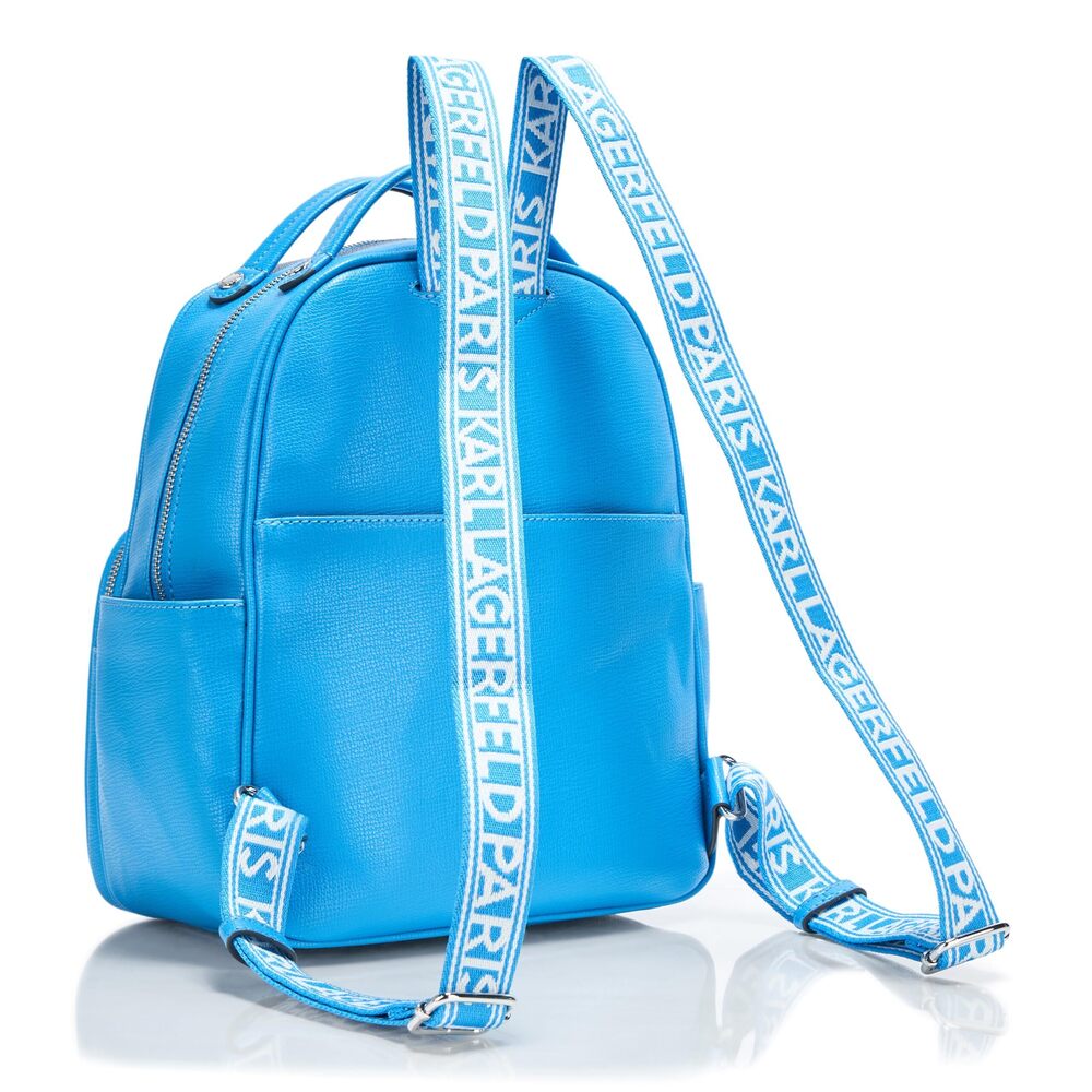 3539 Maybelle Love From Paris Backpack, Pathalo Blue, One Size - Picture 2 of 5